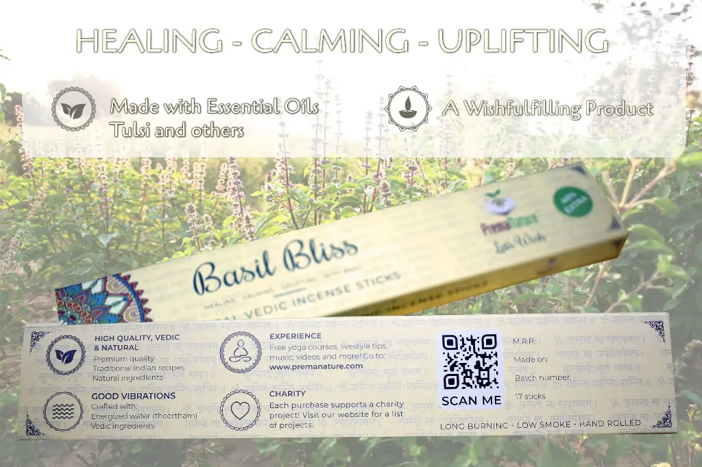 Basil Bliss incense (12 pcs)