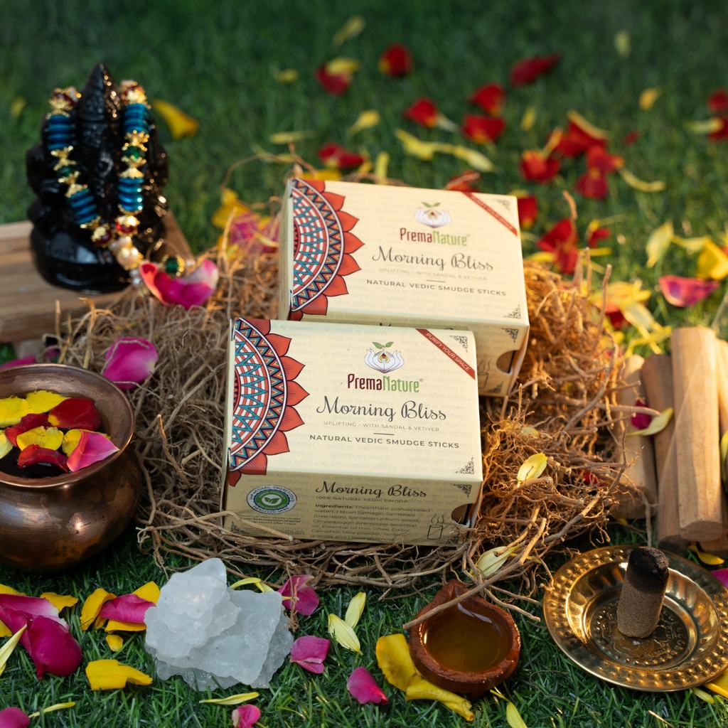 Morning Bliss dhoop (Vetiver & Sandal)