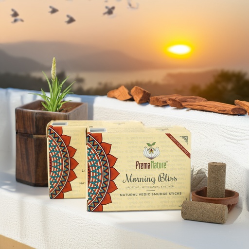 [MB01] Morning Bliss dhoop ( Vetiver e Sandalo)