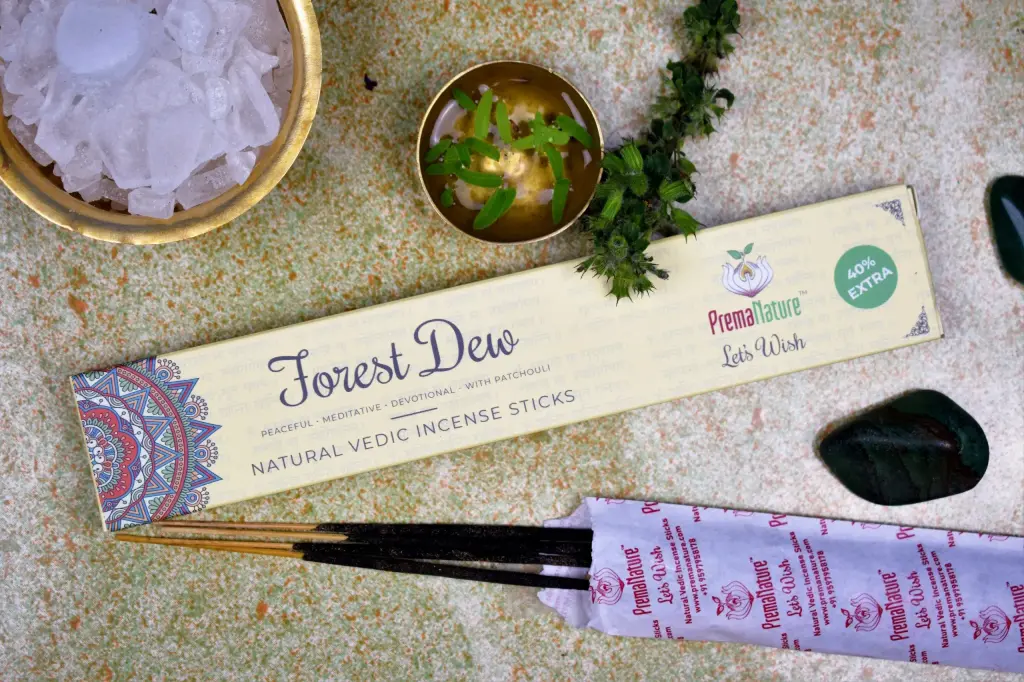 Forest Dew incense (Patchouli - 12 pcs)  