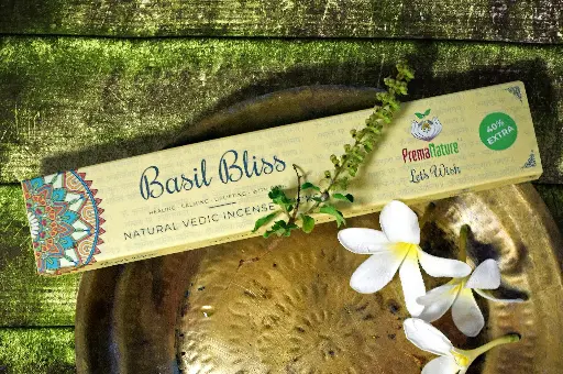 Basil Bliss incense (Basil - 12 pcs)